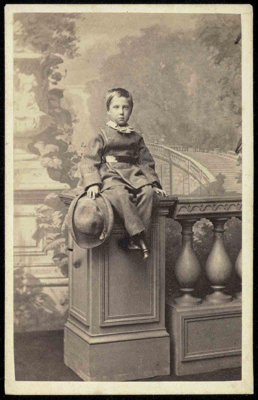 François Louis Philippe Marie, duc de Guise (Twickenham, 1854 ; Paris, 1872), enfant., Mayer Brothers, 1858-1860