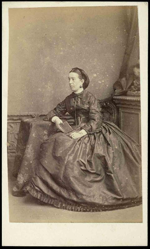 Portrait de femme, Alexander Bassano, 1866-1876