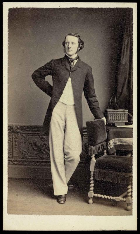 Portrait de Lord Carlingford (Glyde, 1823 ; Marseille, 1898), Alexander Bassano, 1866-1876