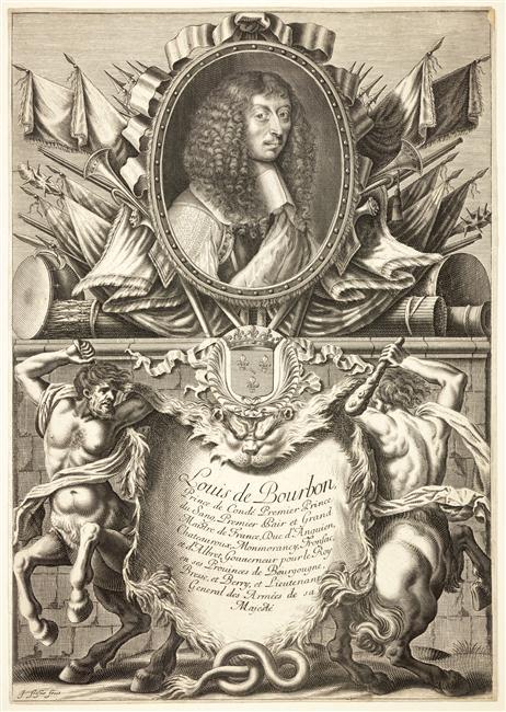 Louis de Bourbon, / Prince de Condé Premier Prince / du Sang..., Jean Frosne