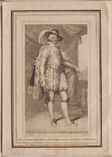 HIS most SERENE HIGHNESS LOUIS PHILLIP JOSEPH DUKE of ORLEANS, Richard Cosway