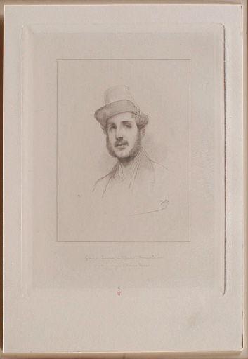 Portrait de Ferdinand-Philippe-Louis-Charles-Henri d'Orléans, duc d'Orléans (1810-1842), Jules Gabriel Levasseur, 1870