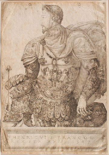 HENRICUS II FRANCOR / REX ETA XXVIII 1547, Nicolo della Casa, 1547