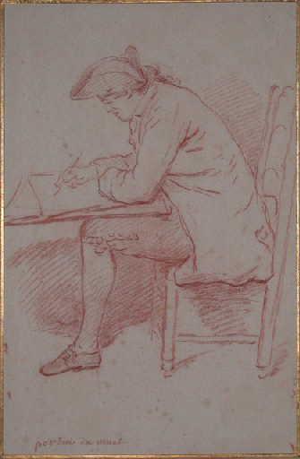 Portrait de son frère le sculpteur Claude-André Deseine (1740-1823), Louis Pierre Deseine, 1821 avant