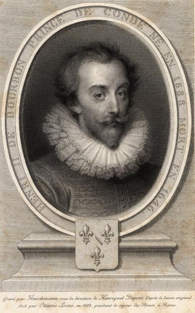 HENRI II DE BOURBON PRINCE DE CONDE NE EN 1588 MORT EN 1646, Alphonse Francois, 1829 avant