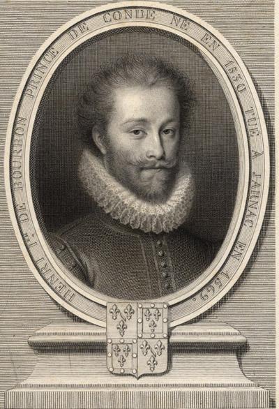 HENRI [sic] Ier DE BOURBON PRINCE DE CONDE NE EN 1530 TUE A JARNAC EN 1659, Alphonse Francois, 1ère moitié 19e siècle