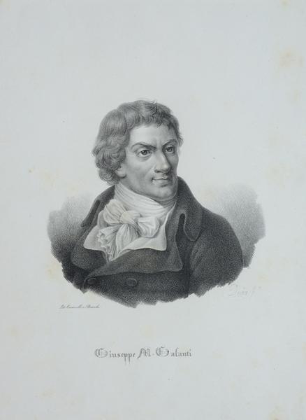 Portraits d'illustres napolitains : Giuseppe M. Galanti, Gaetano Dura, 1820-1829