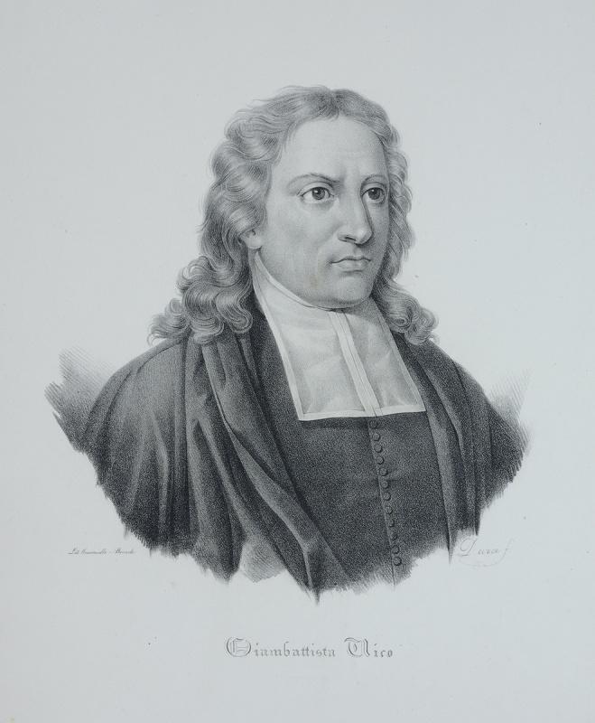 Portraits d'illustres napolitains : Giambattista Vico, Gaetano Dura, 1820-1829