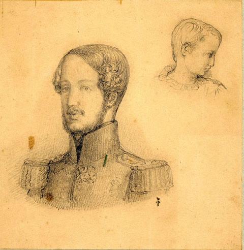Le duc d'Orléans (1810-1842) et le comte de Paris (1838-1894)_0