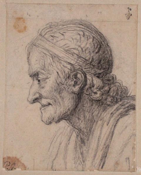 Voltaire de profil, Paul Gregoire, 4e quart 18e siècle, 1er quart 19e siècle