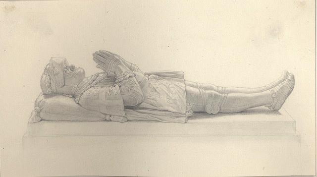 Anne de Montmorency, duc de Montmorency, connétable de France, mort en 1567, d'après une statue de Pradier, Léopold Massard, 19e siècle