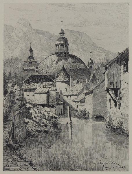 SALINS / aux vieux quartiers : 8 - Notre-Dame Libératrice, Gaston Coindre, 1883