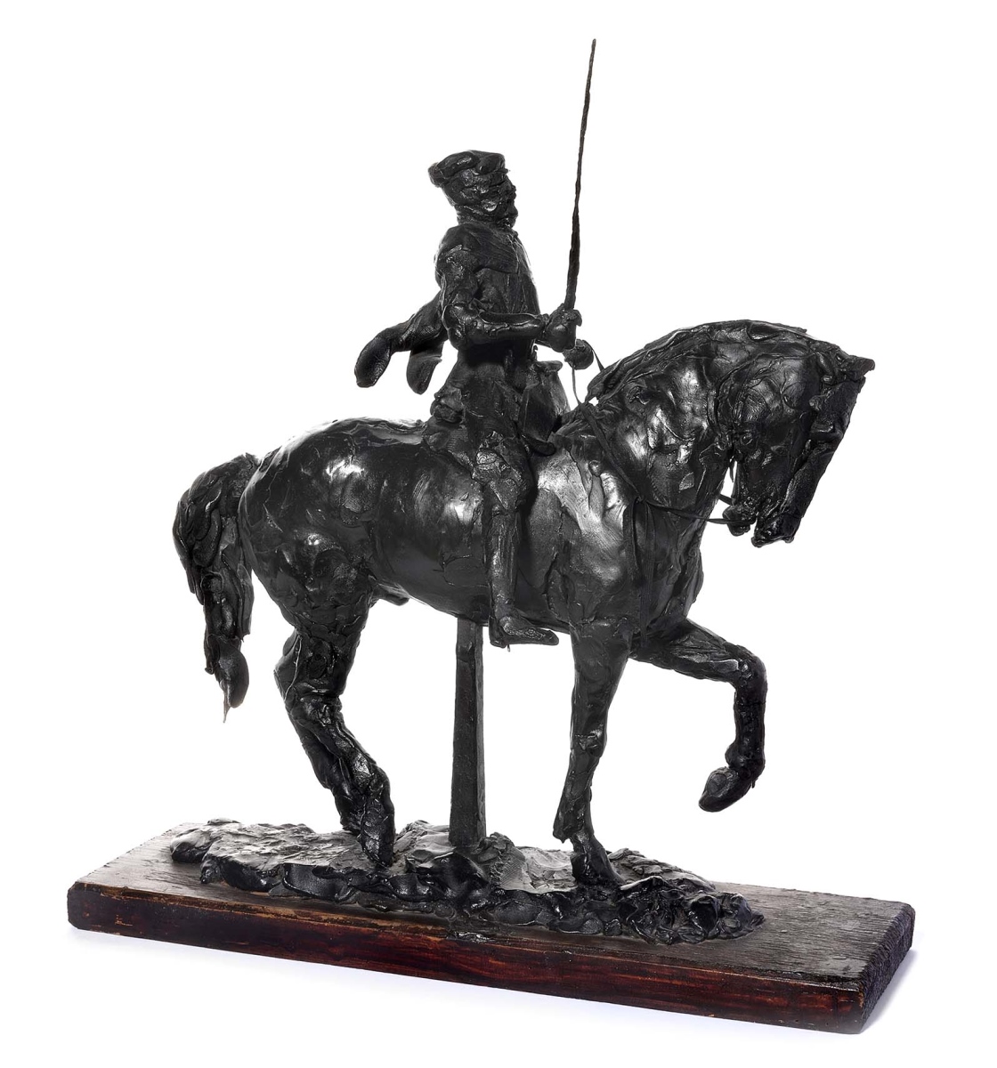 Groupe équestre en cire représentant le connétable Anne de Montmorency (1493-1567)_0