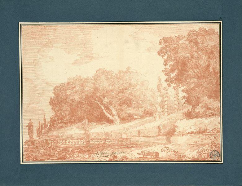 Vue du Belvédère Pamphili à Frescati [Frascati]_0