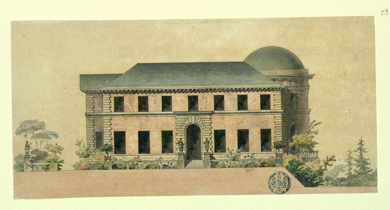 Château de Neuilly-sur-Eure, bâti pour Grenier d' Ernemont. Elévation_0