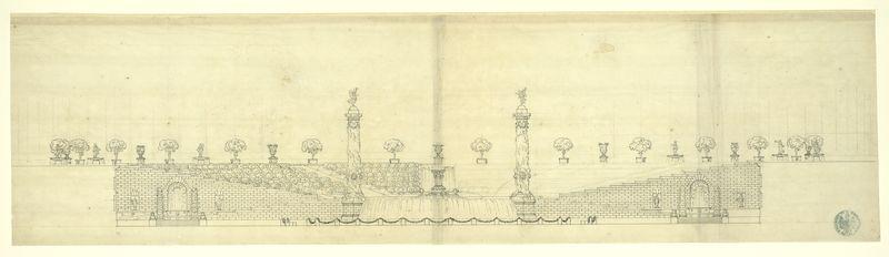 Palais du prince-évêque de Bâle à Porrentruy. Elévation_0