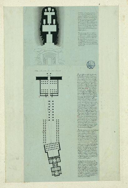 Tombeau et plan établi par Pâris, des antiquités de Louxor_0
