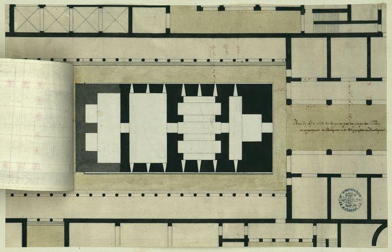 Plan d'un temple découvert dans les fouilles faites à Ostie par les ordres de Pie VII_2