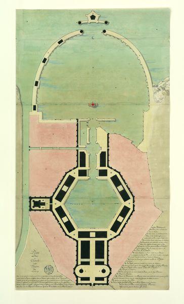Plan des ports de Claude et de Trajan près d'Ostie_0