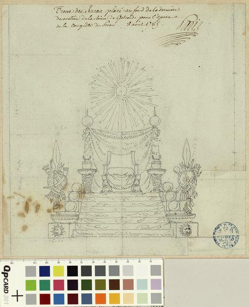 Trône des Incas, pour l'opéra de la Conquête du Pérou_0
