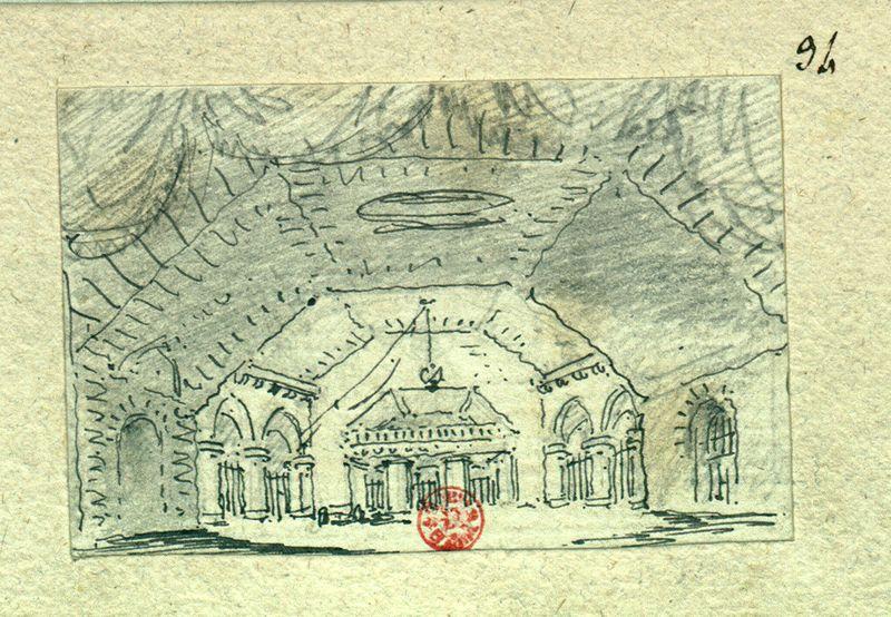 Intérieur de catacombes (?)_0