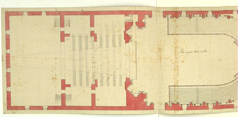 Plan du grand théâtre de Parme_0