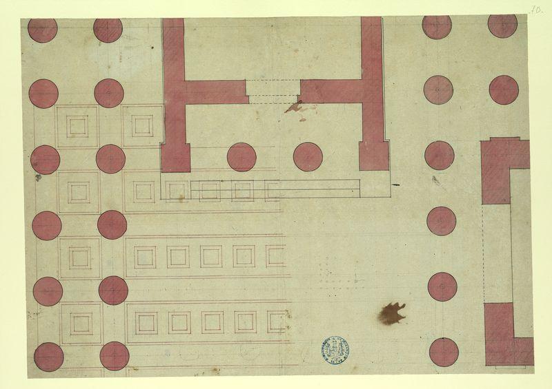 Grand théâtre de Parme : plan (détail)_0
