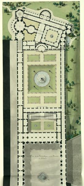 Plan de la bibliothèque et du muséum du Vatican_0