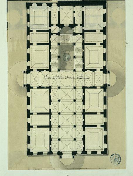 Plan du palais Domini à Pérouse_0