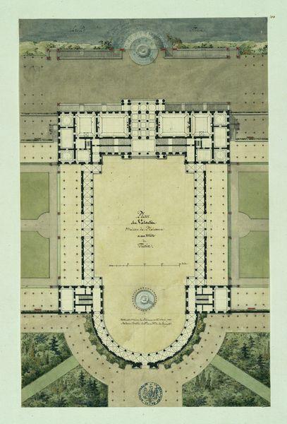 Plan du Valentin, maison de plaisance à un mille de Turin_0