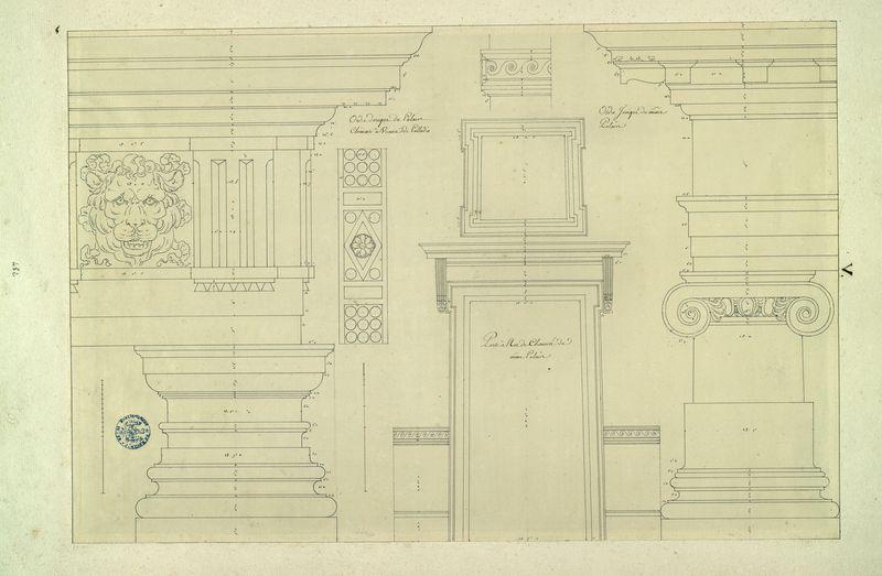 Détails du palais Chericati à Vicence, de Palladio_0