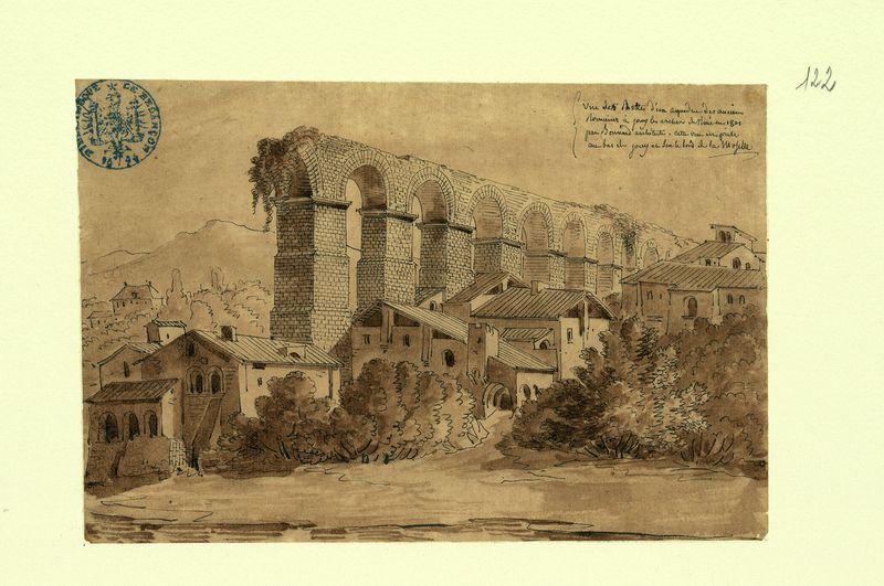 Aqueduc de Jouy-aux-Arches (Moselle) : vues perspectives_0