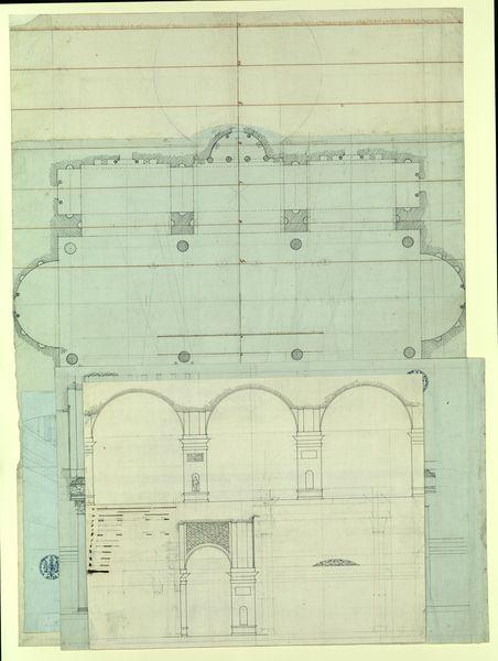 Plan du théâtre de Padoue détails du même théâtre_0
