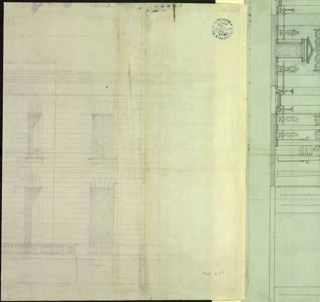 Plan du théâtre de Padoue détails du même théâtre_1