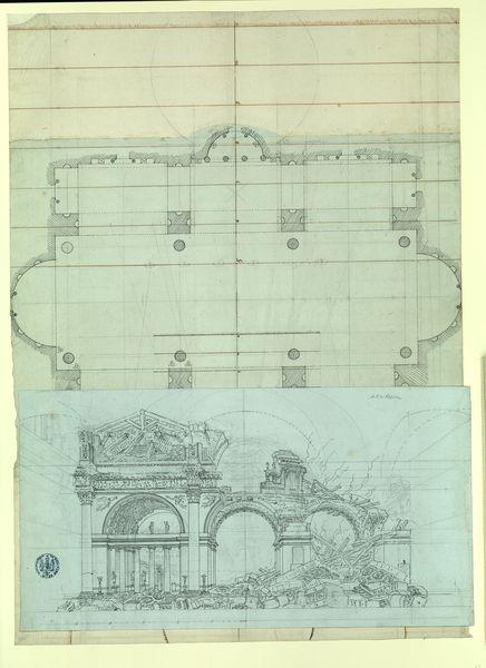 Plan du théâtre de Padoue détails du même théâtre_4