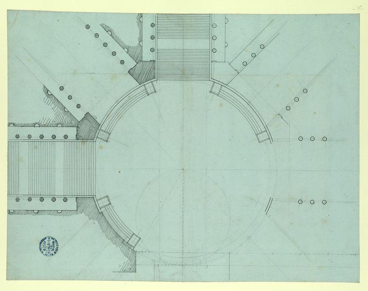 Théâtre de Padoue : plan de détail_0