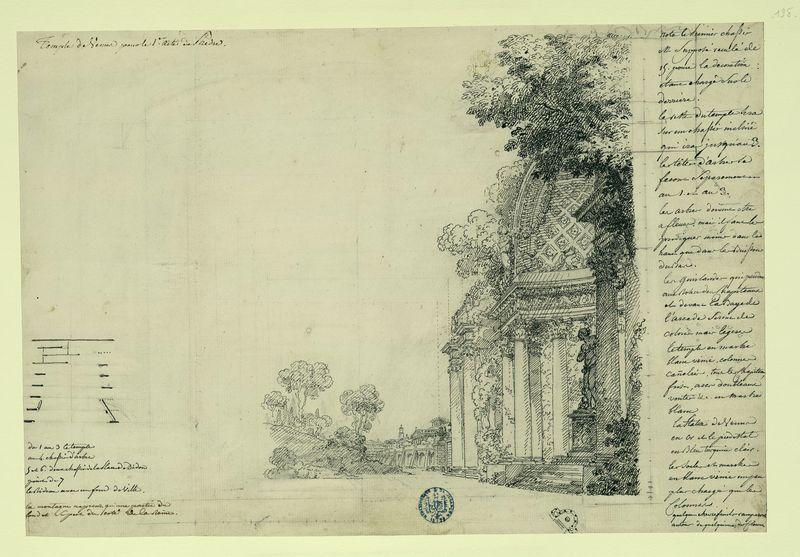 Temple de Vénus pour le 1er acte de Phèdre_0