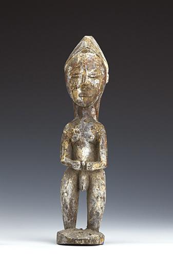 Statuette de sanctuaire, Baoulé, 1958 avant