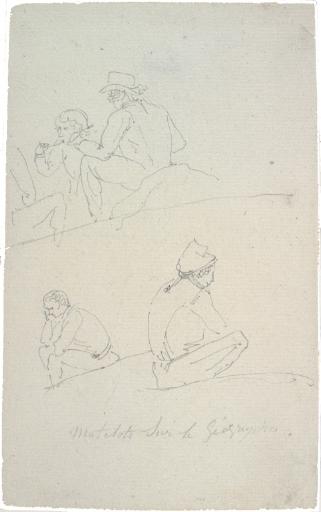 Matelots sur le Géographe, Charles Alexandre Lesueur, 1800-1804
