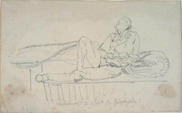 Leschelnot à bord du Géographe_0