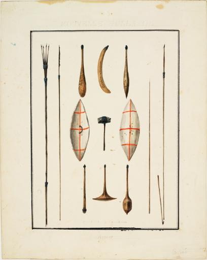 Nouvelle-Hollande - armes - colorié_0