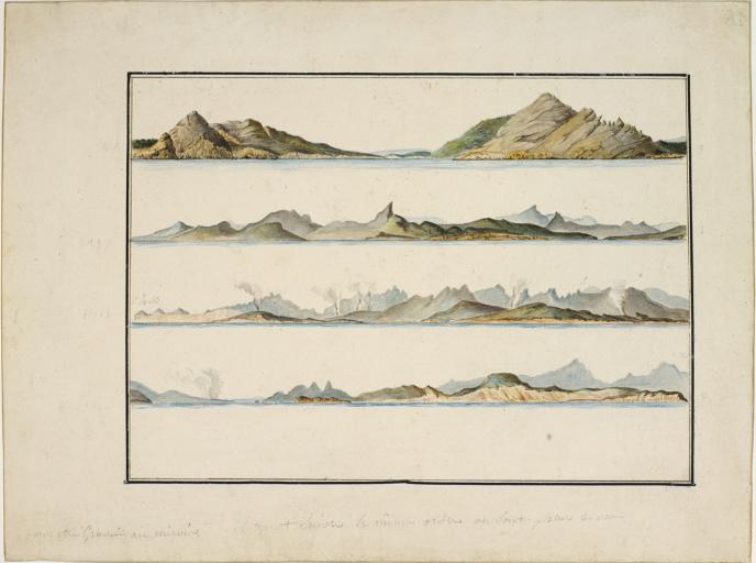 Profil de côtes de la Terre de Diémen (Tasmanie)_0