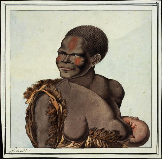 Femme de la Terre de Diémen (Tasmanie)_0