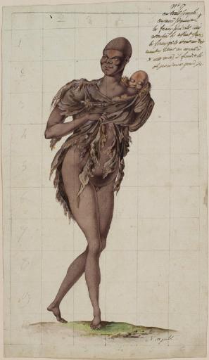Femme de la Terre de Diémen (Tasmanie)_1