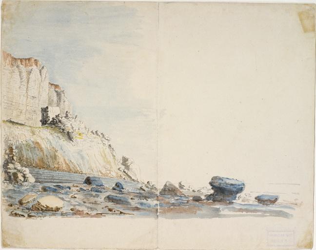 Eboulis de falaises au Cap de la Hève, près du Havre_0