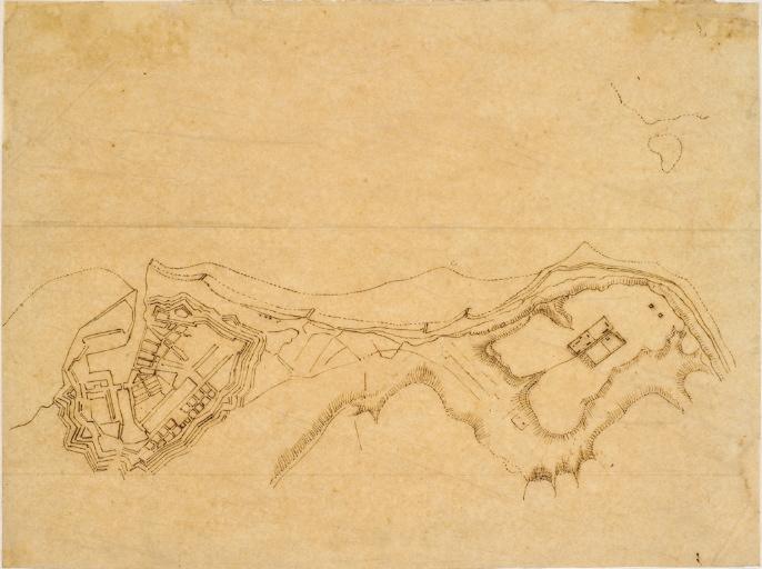Plan du Havre, Charles Alexandre Lesueur, 1ère moitié 19e siècle