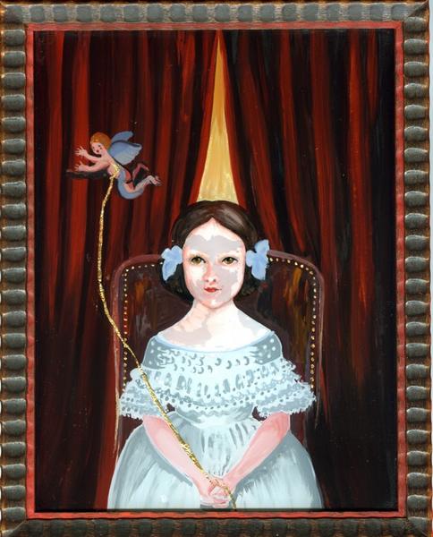 Enfant à l'ange (titre factice), Anne Perry-Bouquet, 1980 vers