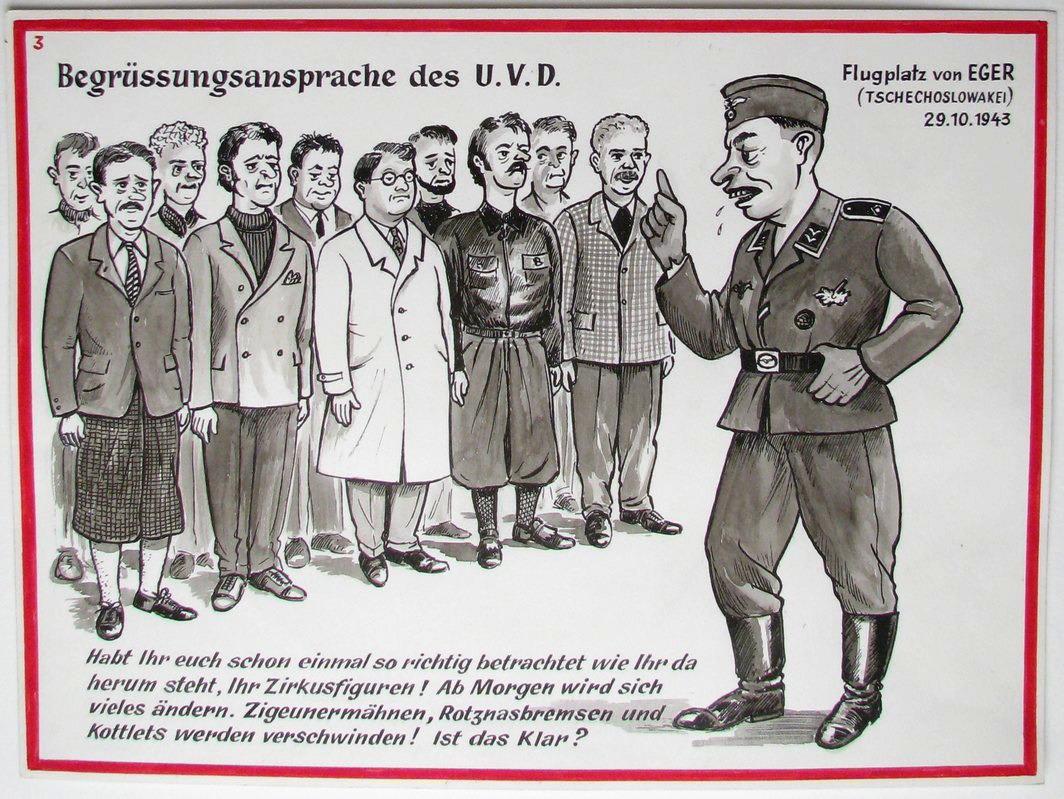 souvenir illustré d'incorporation n°3 (recopié), par Louis Klauth (titre factice), Klauth, 2e moitié 20e siècle