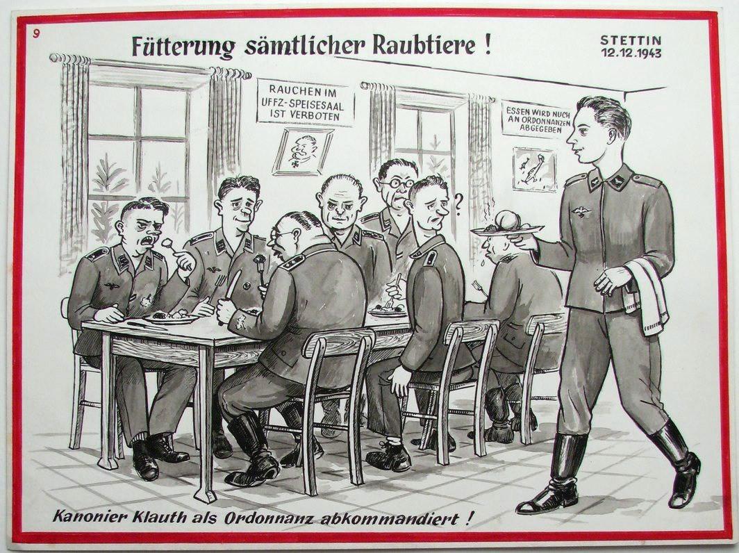souvenir illustré d'incorporation n°9 (recopié), par Louis Klauth (titre factice), Klauth, 1960 ?,1996 ?