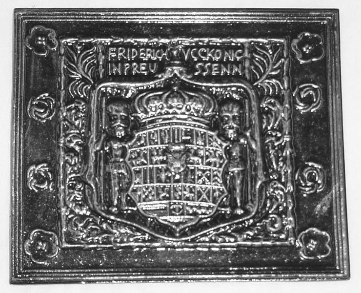 Armoiries du roi Frédéric I de Prusse (titre d'usage), Halberghutte, 1990